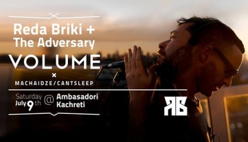 Reda Briki, French Producer and DJ from New York at Ambassadori Kachreti
